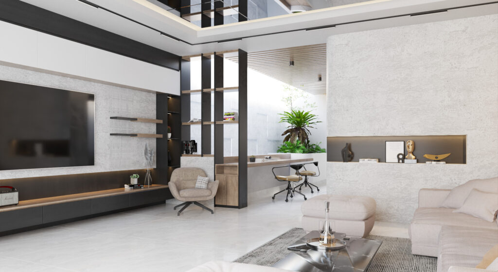 Thiết kế nội thất nhà anh Lê