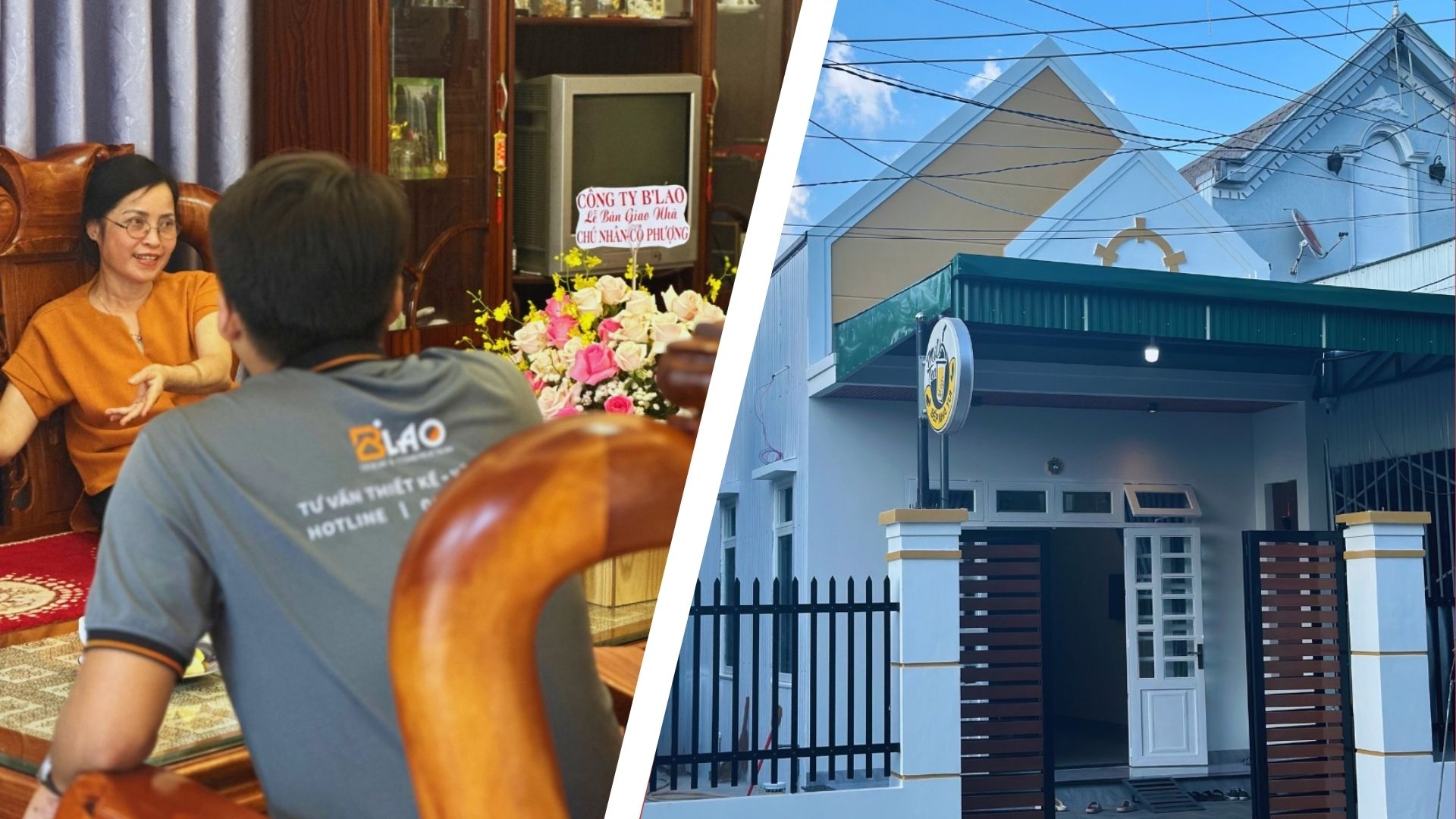 B'LAO là đơn vị chuyên cải tạo nhà phố, sửa chữa cải tạo nhà tại Lâm Đồng. Dựa trên kết cấu nhà cũ, ngôi nhà của anh chị sẽ được khoác lên lớp áo mới một cách Nhanh Chóng – Bền vững – Tiết kiệm
