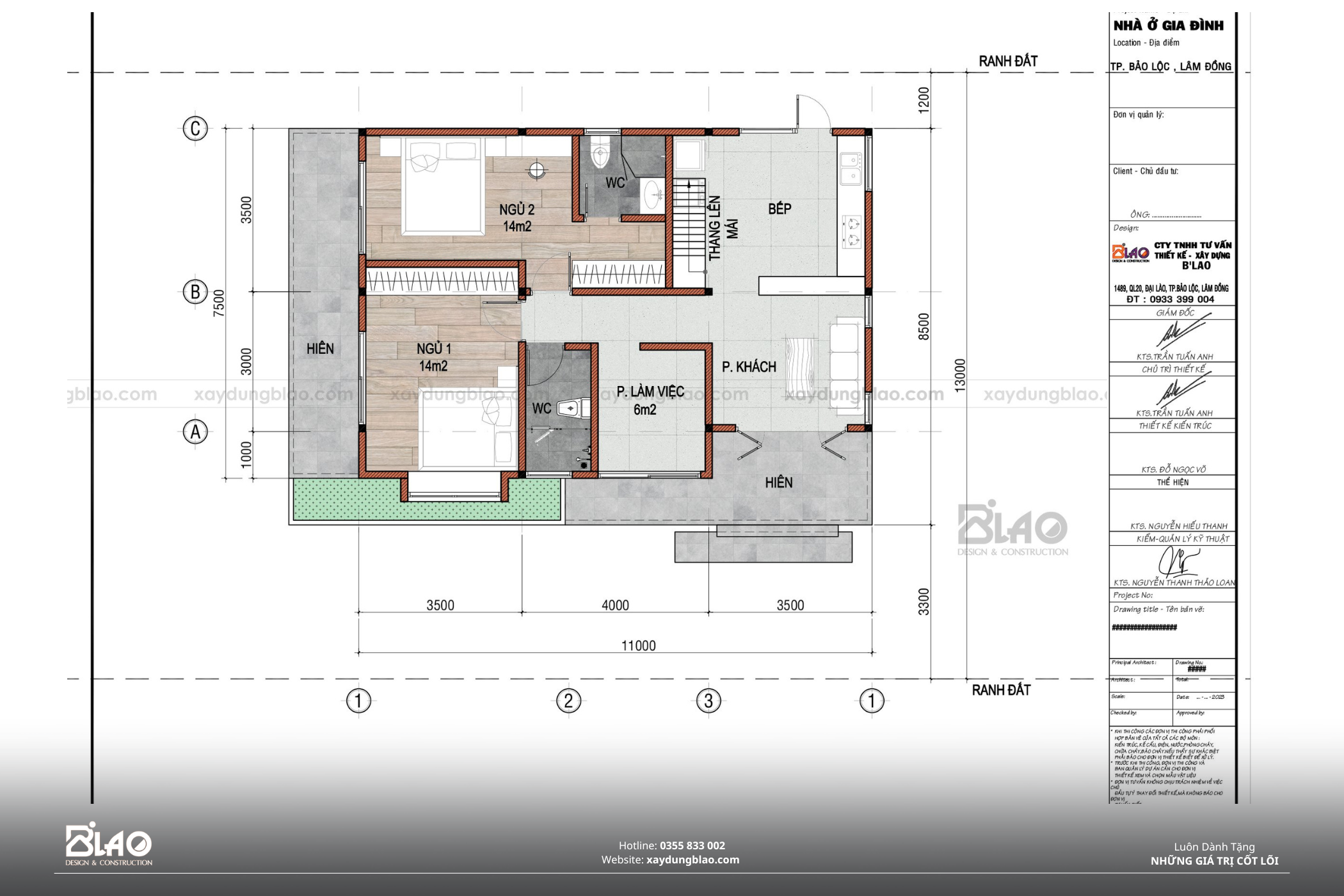 công trình nhà vườn diện tích 75m2 tại Lâm Hà tỉnh Lâm Đồng