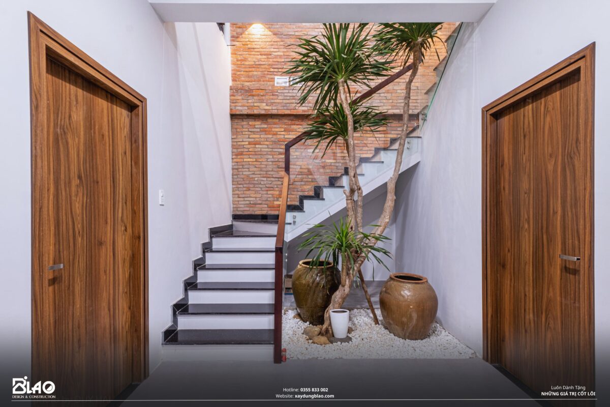 Căn nhà phố hiện đại tại Bảo Lộc được thiết kế theo phong cách hiện đại, mang đậm dấu ấn cá nhân của gia chủ.