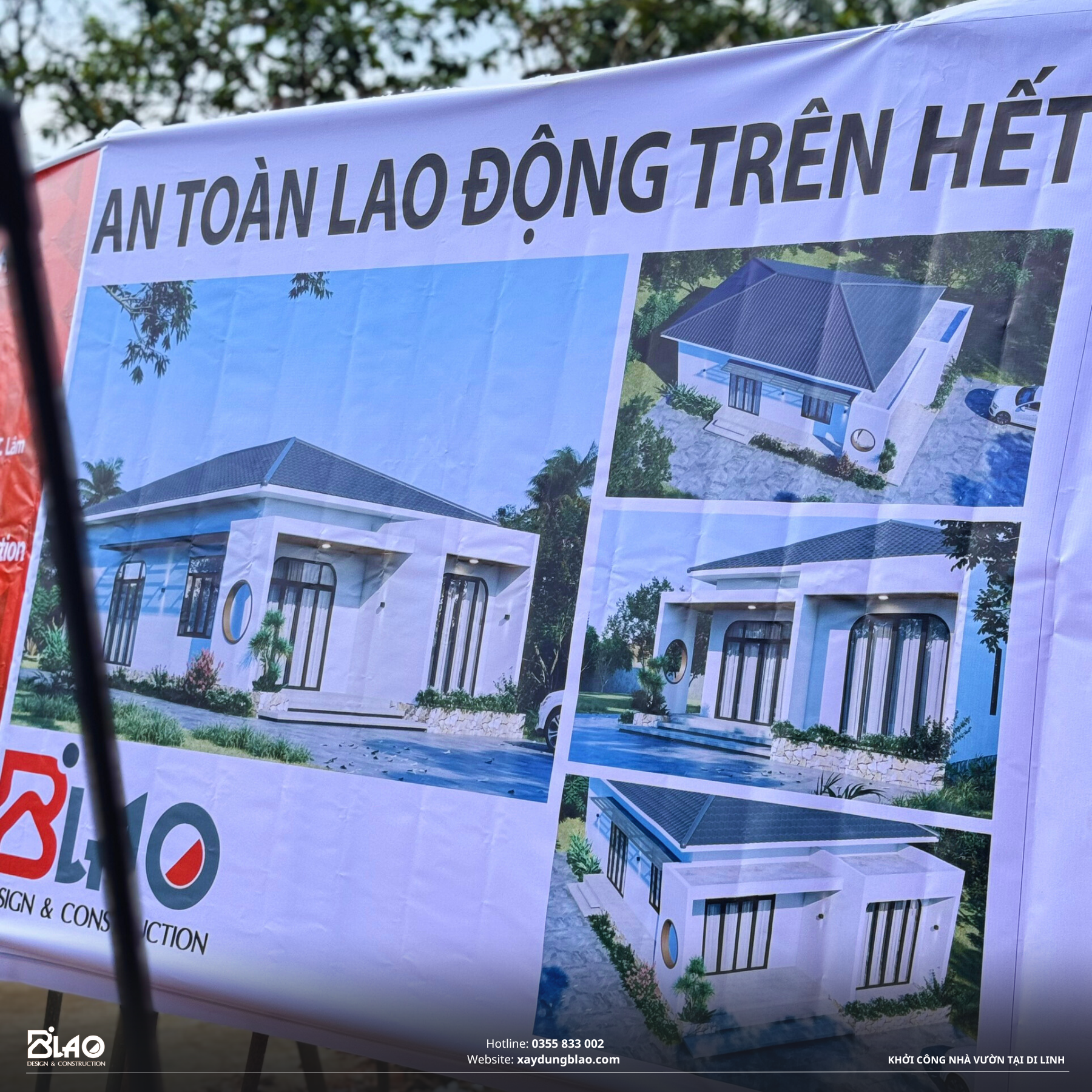 Sáng 05/11/2024 tại Hòa Nam, Di Linh, B'LAO hân hoan khởi công xây dựng ngôi nhà vườn nghỉ dưỡng cho gia đình chú Thưởng