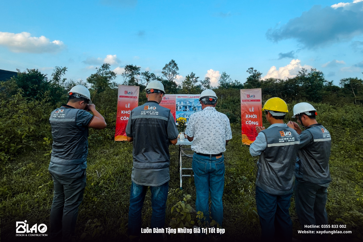 B’LAO hân hoan khởi công công trình nhà vườn nghỉ dưỡng của chú Ân – một người con xa xứ đã sống nhiều năm tại Pháp