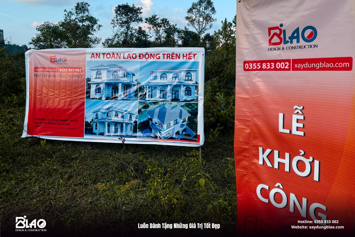 B’LAO hân hoan khởi công công trình nhà vườn nghỉ dưỡng của chú Ân – một người con xa xứ đã sống nhiều năm tại Pháp