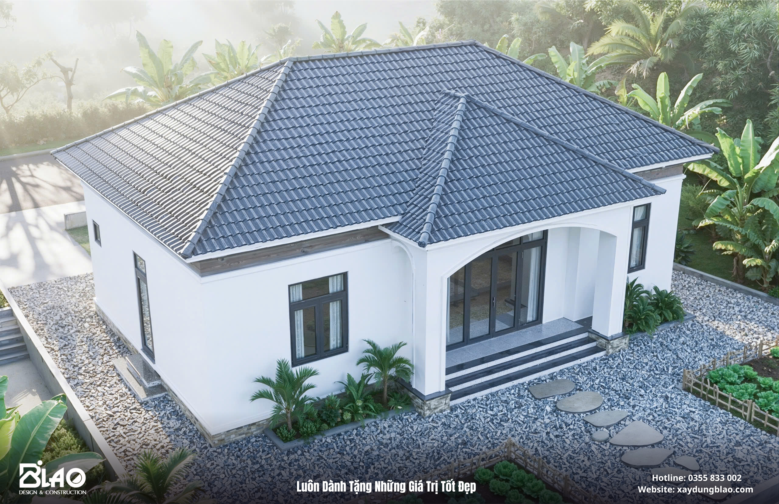 Với gia đình chú Thưởng, ngôi nhà vườn mái Nhật này không chỉ là chỗ ở, mà là nơi để trở về – nghỉ ngơi – và tận hưởng những ngày bình yên sau nhiều năm bận rộn.