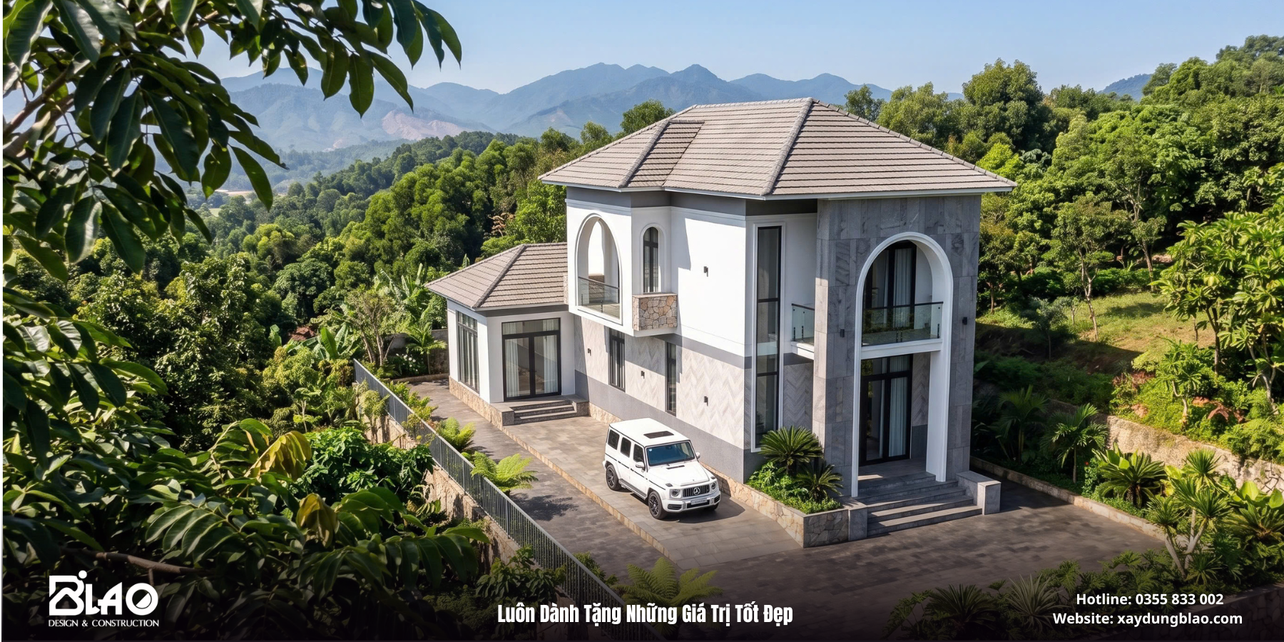 Điều đáng giá nhất của một biệt thự vườn có lẽ không nằm ở diện tích hay quy mô. Mà nằm ở cách công trình được đặt giữa thiên nhiên.