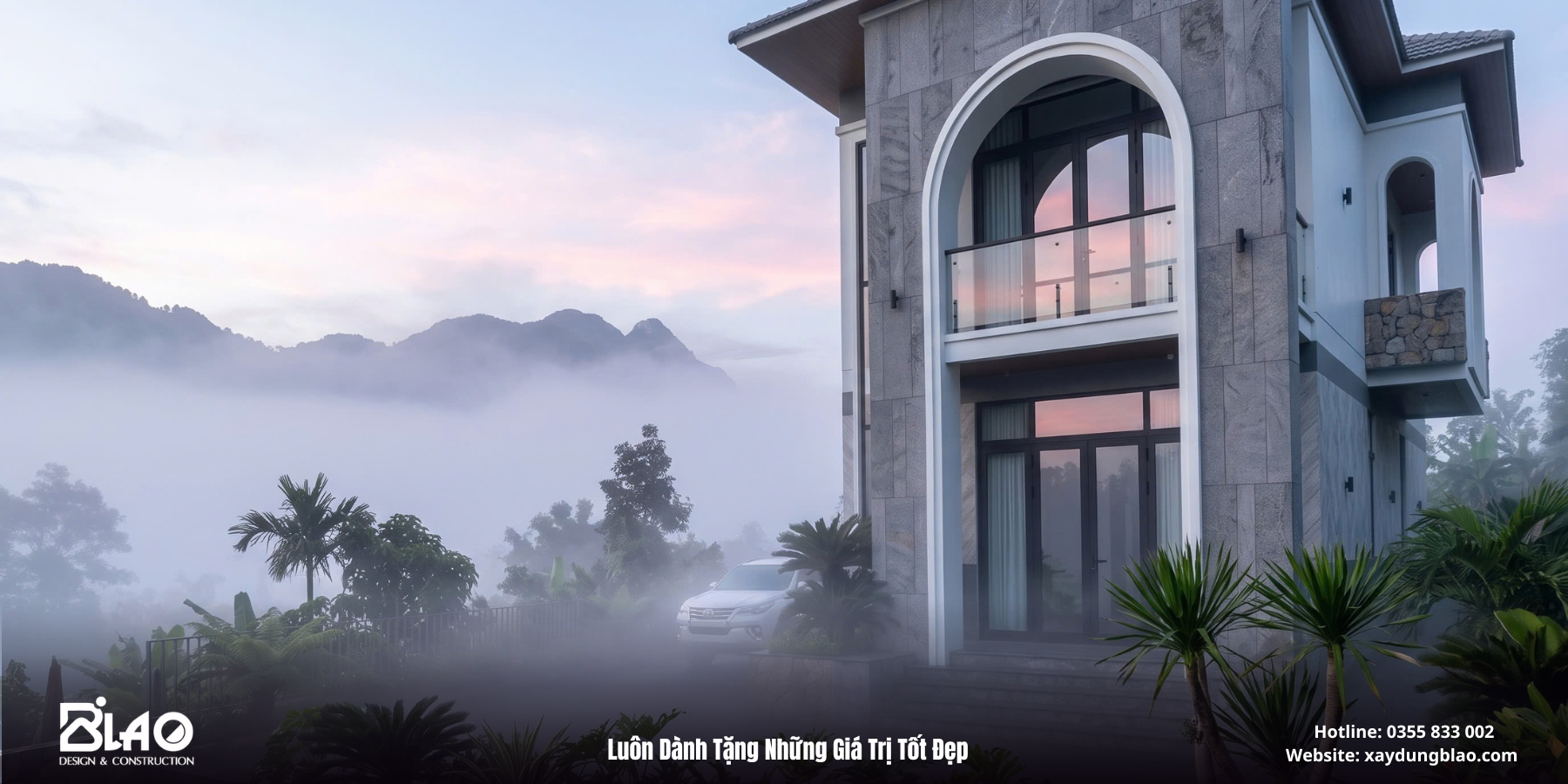 Điều đáng giá nhất của một biệt thự vườn có lẽ không nằm ở diện tích hay quy mô. Mà nằm ở cách công trình được đặt giữa thiên nhiên.
