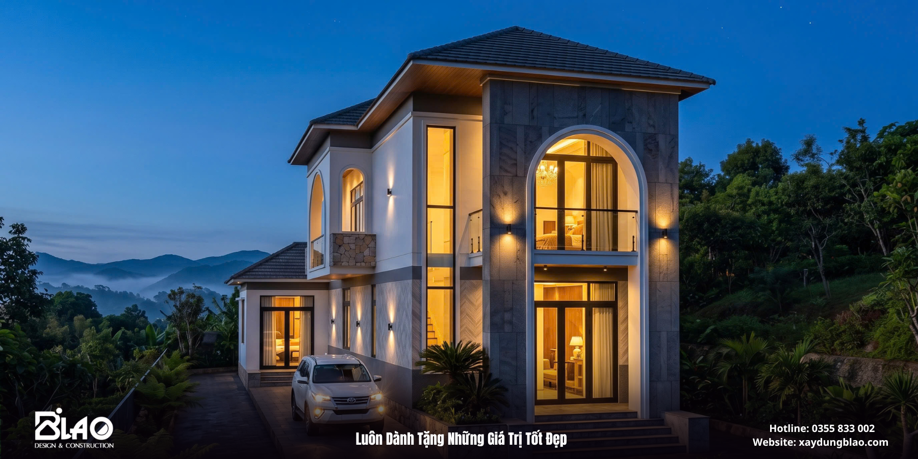 Điều đáng giá nhất của một biệt thự vườn có lẽ không nằm ở diện tích hay quy mô. Mà nằm ở cách công trình được đặt giữa thiên nhiên.