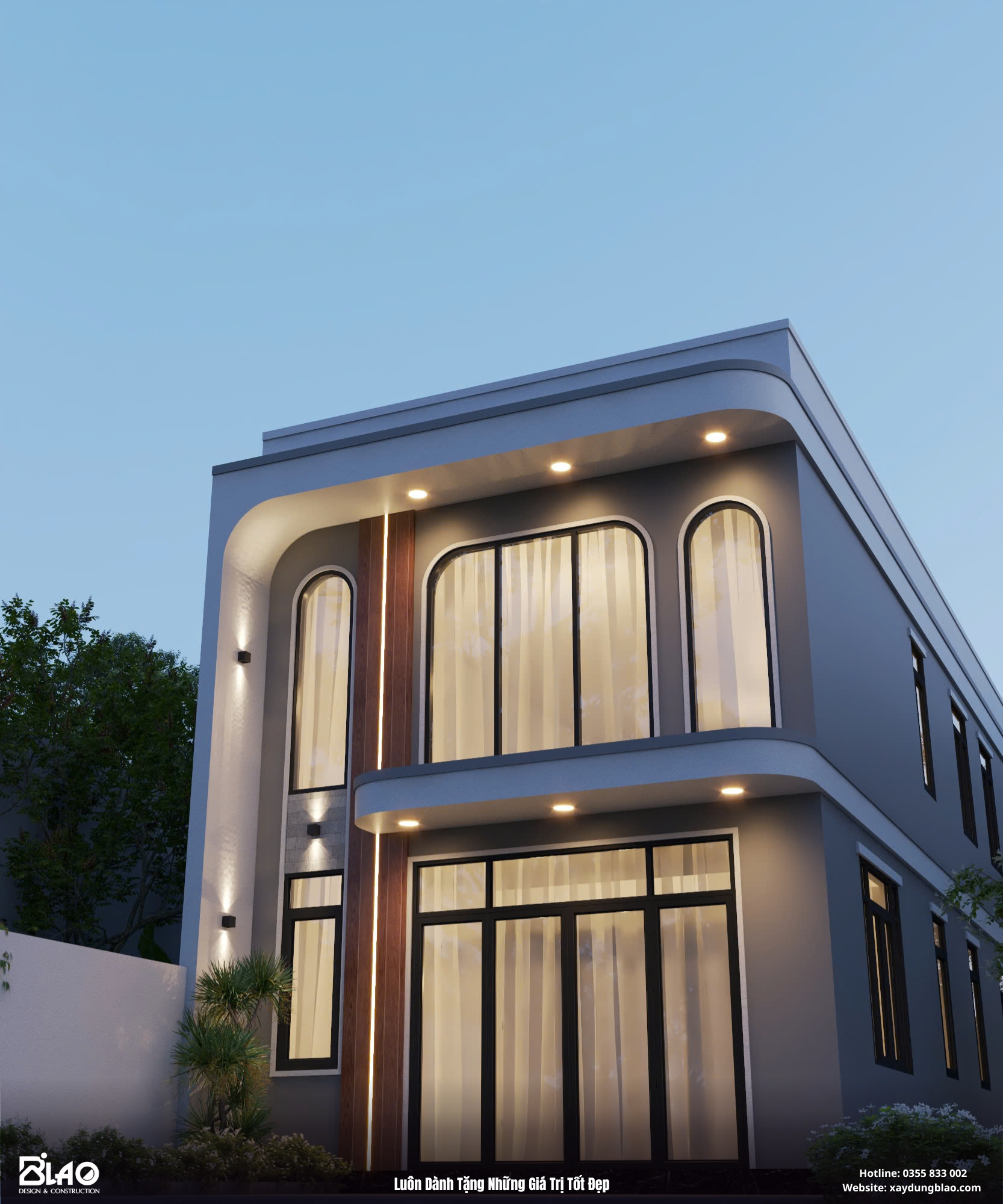 Một nhà phố gác lửng đẹp không chỉ nằm ở hình thức bên ngoài, mà ở cách từng mét vuông được tính toán để phục vụ đúng cách gia đình muốn sống.